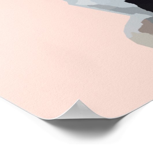 Personalisiertes Boston Terrier Doster Poster (Ecke)