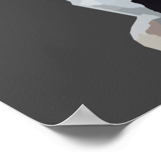 Personalisiertes Boston Terrier Doster Poster (Ecke)