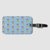 Personalisiertes Boston Terrier-Gepäckanhänger Gepäckanhänger (Vorderseite (Horizontal))