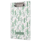 personalisiertes botanisches Muster Klemmbrett (Links)