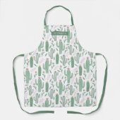 personalisiertes botanisches Muster Schürze (Vorderseite)