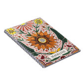 Personalisiertes botanisches Notizbuch Notizblock (Rechte Seite)