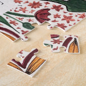 Personalisiertes botanisches Puzzle (Seite)