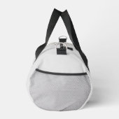 Personalisiertes botanisches Wasserfarben-Monogram Duffle Bag (Rechts)
