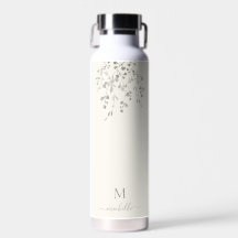 Personalisiertes botanisches Wasserfarben-Monogram