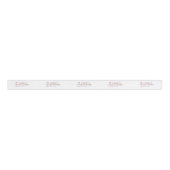 Personalisiertes Boutique-Logo Ripsband (Vorderseite)