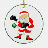 Personalisiertes Boxsammeln Keramik Ornament (Vorne)