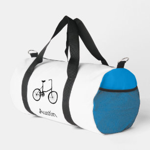 Personalisiertes Boys Bike Duffle Bag