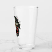 Personalisiertes Brauhaus Label Bier Brauen Bar Pu Glas (Links)