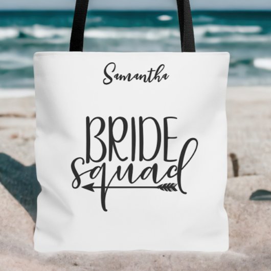 Personalisiertes Braut-Squad Tasche