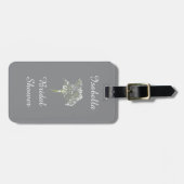 Personalisiertes Brautjungfern-Abschiedsgeschenk,  Gepäckanhänger (Vorderseite horizontal)