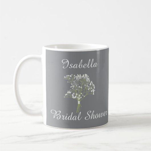 Personalisiertes Brautjungfern-Abschiedsgeschenk,  Kaffeetasse (Links)