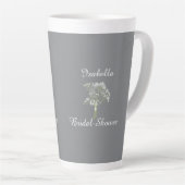 Personalisiertes Brautjungfern-Abschiedsgeschenk,  Milchtasse (Rechte Ecke)