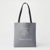 Personalisiertes Brautjungfern-Abschiedsgeschenk, Tasche (Vorderseite)