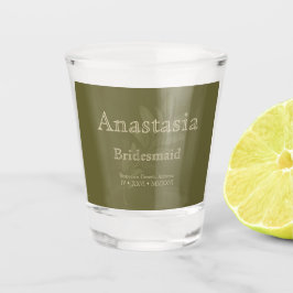 Personalisiertes Brautjungfern-Schnapsglas Sage Schnapsglas