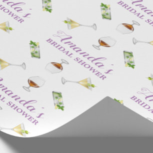 Personalisiertes Brautparty-Einpackpapier Geschenkpapier