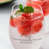 Personalisiertes Brautparty Frau zu verfehlen.