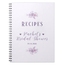 Personalisiertes Brautparty-Gebäck-Rezeptbuch