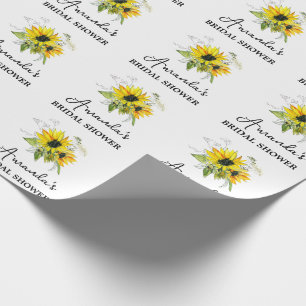 Personalisiertes Brautparty-Geschenkpapier mit flo Geschenkpapier