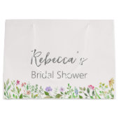 Personalisiertes Brautparty Große Geschenktüte (Vorderseite)