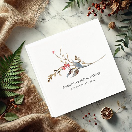 Personalisiertes Brautparty Napkins Dekorative Serviette