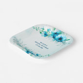 Personalisiertes Brautparty Pappteller (Gewinkelt)