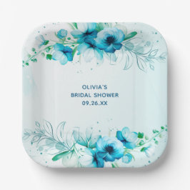 Personalisiertes Brautparty Pappteller