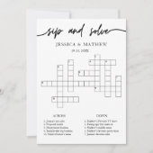 Personalisiertes Brautparty und Lösen Einladung (Vorderseite)