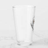 Personalisiertes Brauunternehmen Bierglas Glas (Rechts)