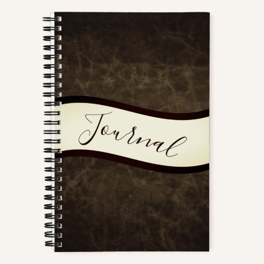 Personalisiertes Breitbild-Tagebuch Notizblock (Vorderseite)