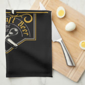 Personalisiertes BrewHouse Best Craft Bier Ale Bar Geschirrtuch (Viertel Falte)