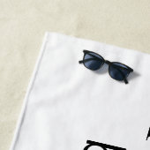Personalisiertes Bridesmaid-Geschenk Hochzeitsgesc Strandtuch (Beispiel)