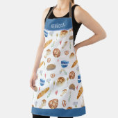 Personalisiertes Brot und Bäckerei Wasserfarben Mu Schürze (InSitu)