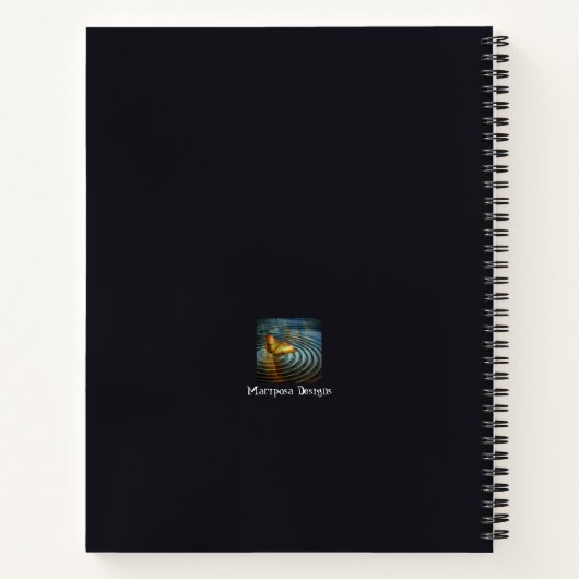 Personalisiertes Brot und Backrezeptorbuch Notizblock (Rückseite)