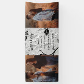 Personalisiertes Brunch & Bubbly Brautparty Willko Banner (Vertikal)