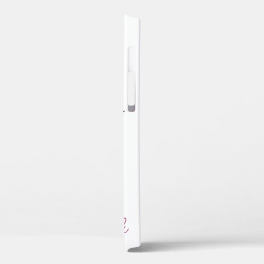 Personalisiertes Brustkrebs-Bewusstsein Case-Mate Case-Mate iPhone Hülle (Rückseite / Links)