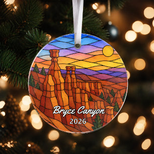 Personalisiertes Bryce Canyon National Park Acryl- Ornament