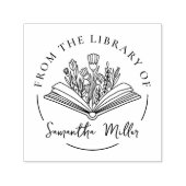 Personalisiertes Buch aus der Bibliothek | Buchübe Permastempel (Design)