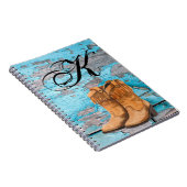 Personalisiertes Buch Blue Wood Barn Door Boots C (Rechte Seite)