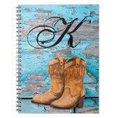 Personalisiertes Buch Blue Wood Barn Door Boots C (Vorderseite)