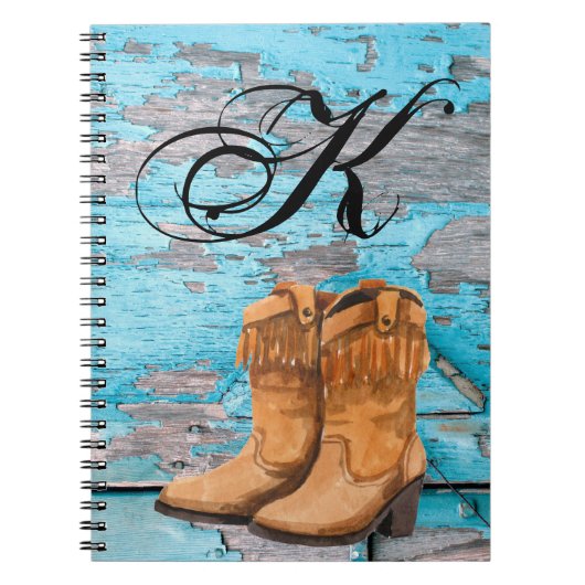 Personalisiertes Buch Blue Wood Barn Door Boots C (Vorderseite)