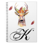 Personalisiertes Buch Buchboho Hirsche Buchkopf Br (Vorderseite)