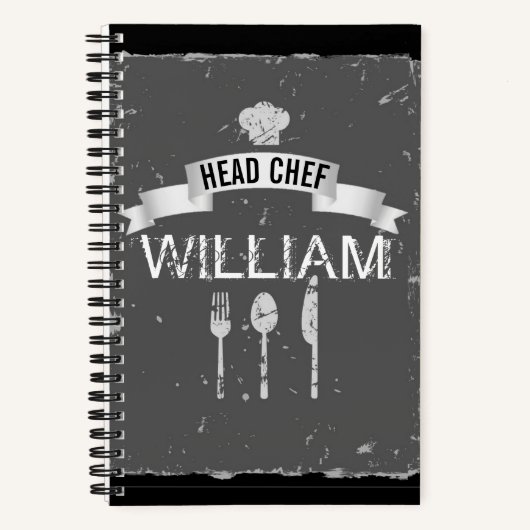 Personalisiertes Buch für Männer mit grauem Kopf-K (Vorderseite)