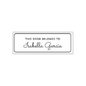 Personalisiertes Buch gehört zu moderner Schrift Permastempel (Design)