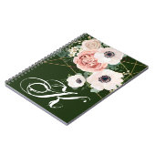 Personalisiertes Buch Geometrischer Garten Rose Hu (Linke Seite)