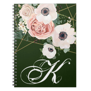Personalisiertes Buch Geometrischer Garten Rose Hu