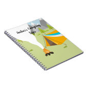 Personalisiertes Buch mit Camping (Rechte Seite)