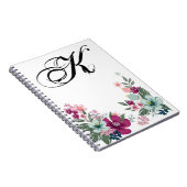 Personalisiertes Buch Tropische Blume auf Weiß (Rechte Seite)