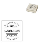 Personalisiertes Buch zur verzierten Familienbibli Gummistempel (Stempel)