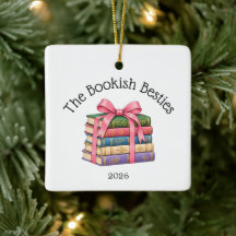 Personalisiertes Buchclub-Ornament | Benutzerdefin